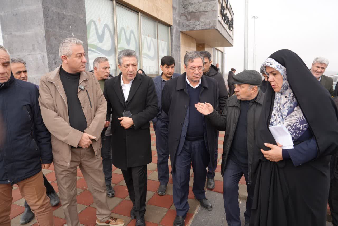 بازدید استاندار آذربایجان‌غربی از گیت خروجی منطقه آزاد ماکو