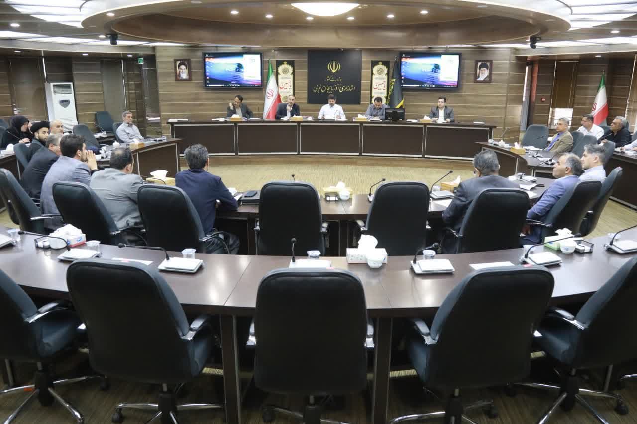 برگزاری جلسه بررسی مشکلات شهرک گلمانخانه ارومیه + تصاویر