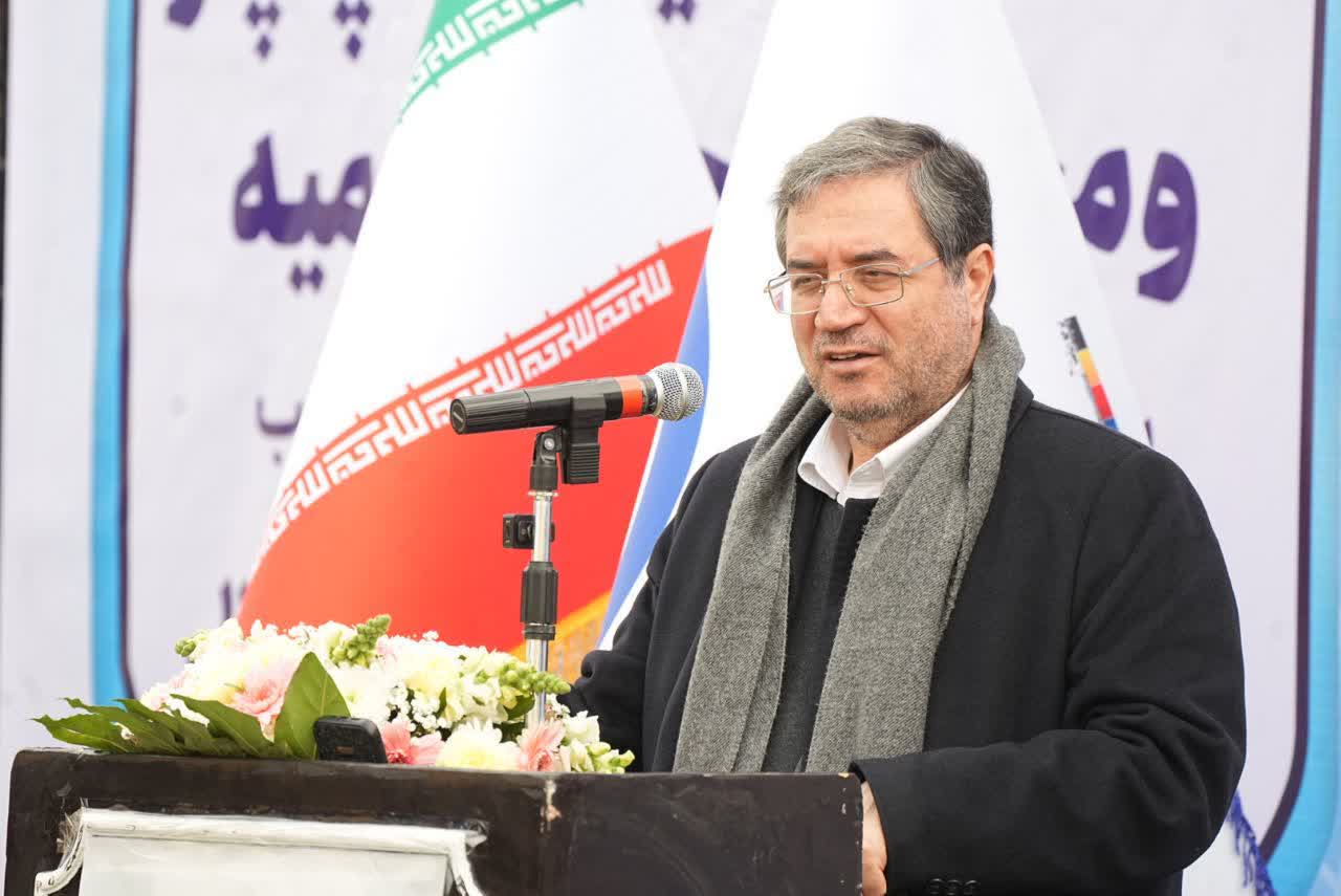 برگزاری آیین بهره‌برداری از خط انتقال، ایستگاه پمپاژ و مخزن توحید 2 ارومیه + تصاویر