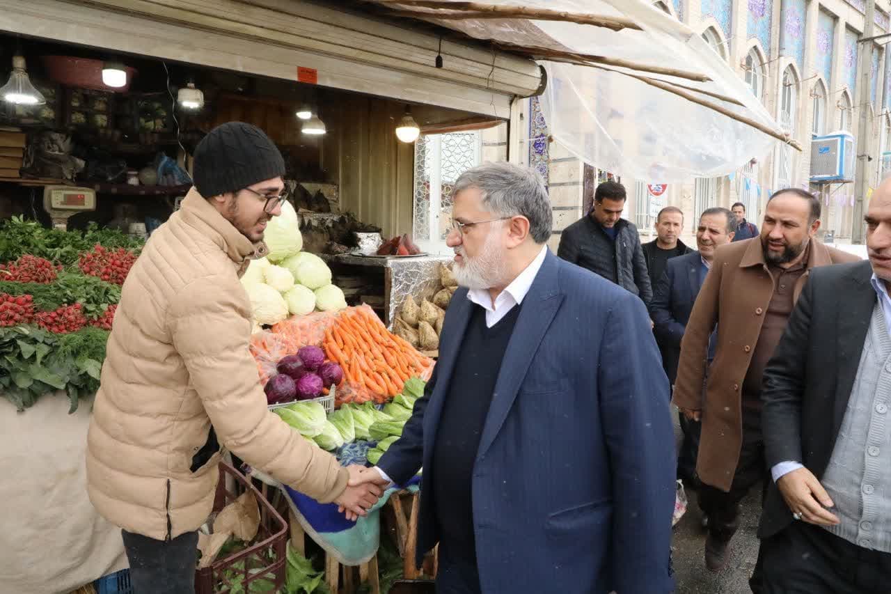 آلبوم تصویری / بازدید سرزده استاندار آذربایجان غربی از بازار قدیم ارومیه