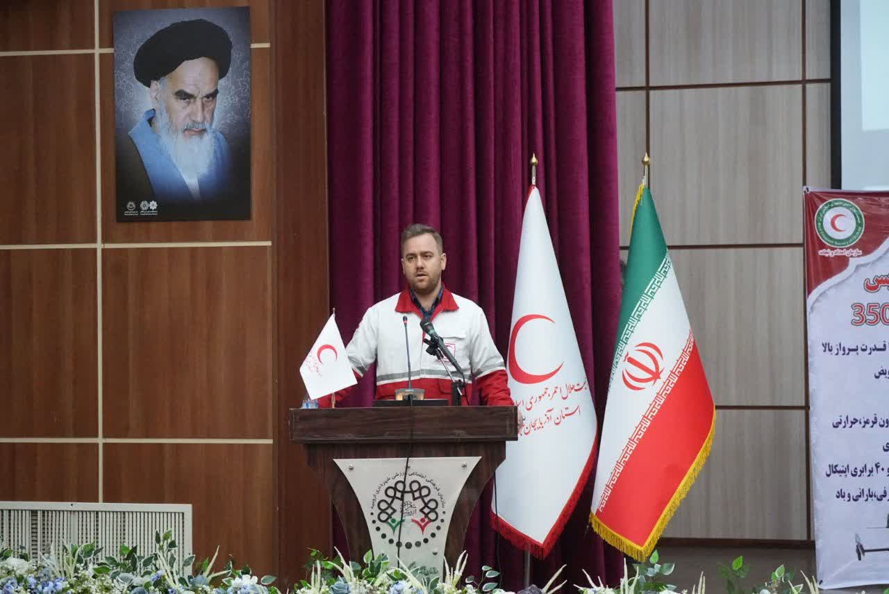 آلبوم تصویری / برگزاری مراسم تجلیل از رشادت‌های امدادگران جمعیت هلال احمر آذربایجان‌غربی