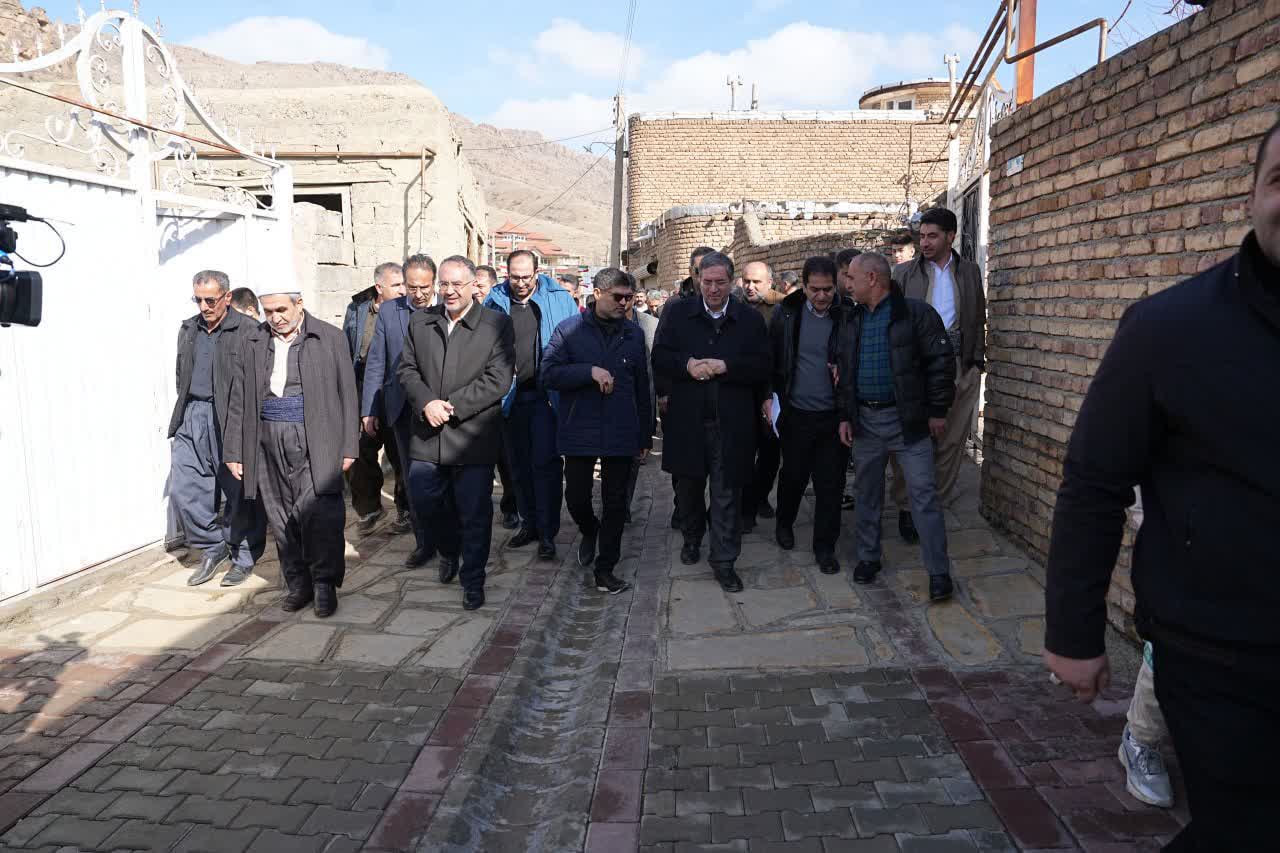 بهره‌برداری از 33 پروژه طرح هادی روستایی در شهرستان ارومیه + تصاویر