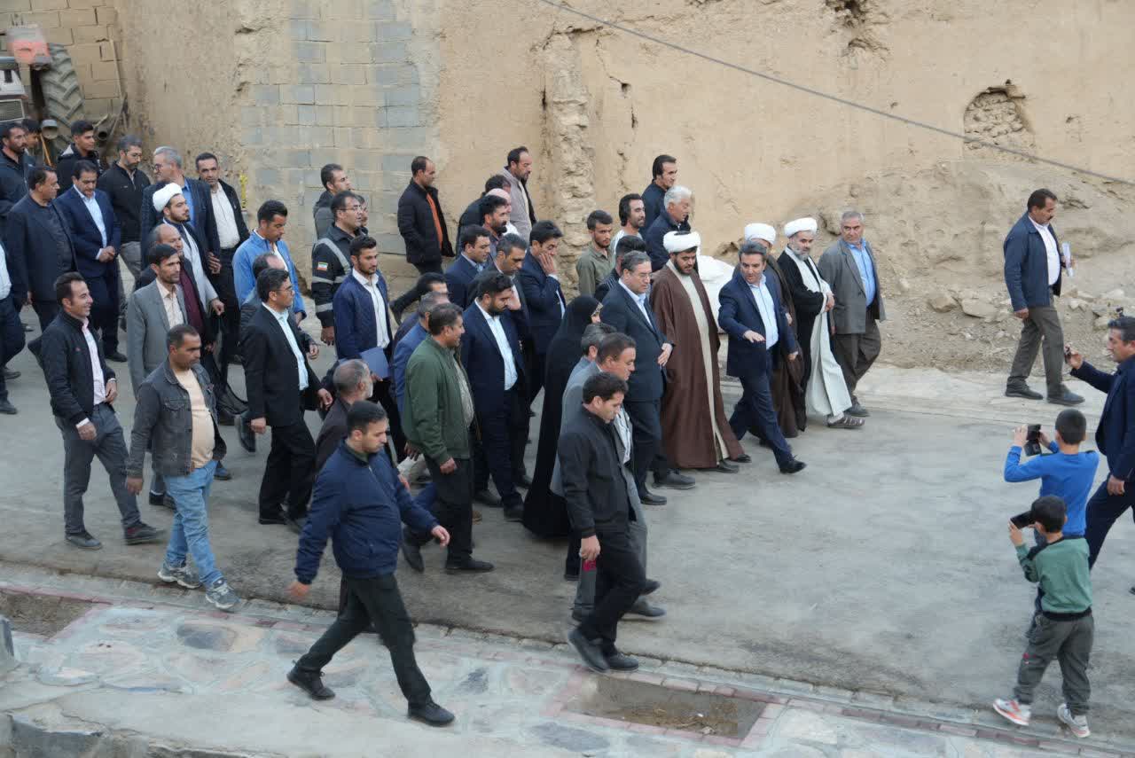 بهرهبرداری از طرح هادی 12 روستای جدید شهرستان باروق + تصاویر