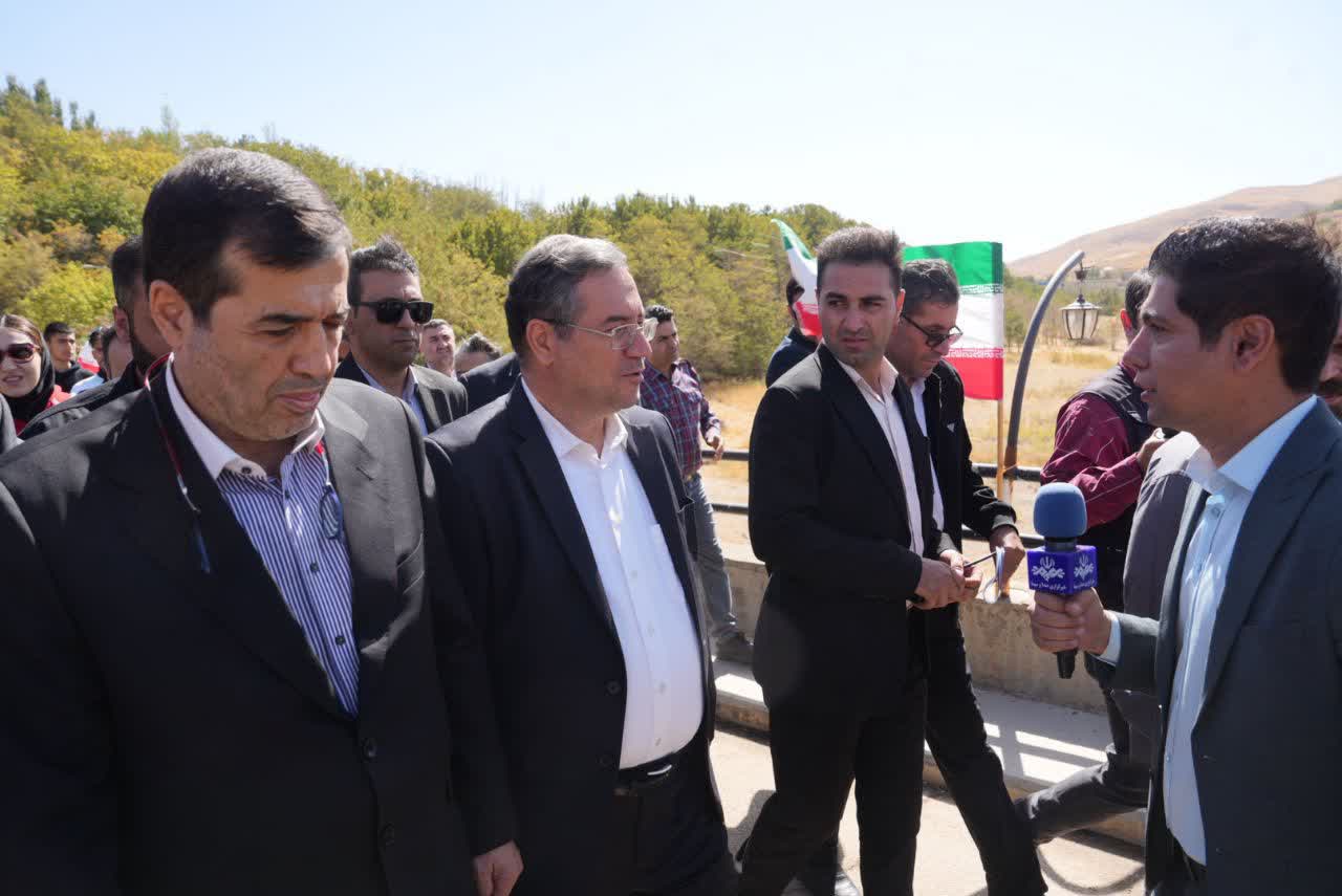 بازدید وزیر ورزش و جوانان از اردوی تیم ملی روئینگ در مهاباد + تصاویر