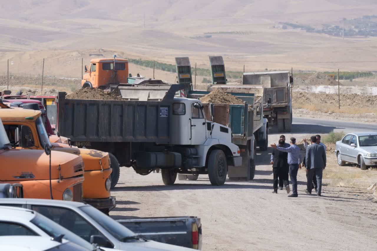 برگزاری آیین آغاز عملیات اجرایی پروژه ساماندهی سایت پسماند شهر ارومیه + تصاویر