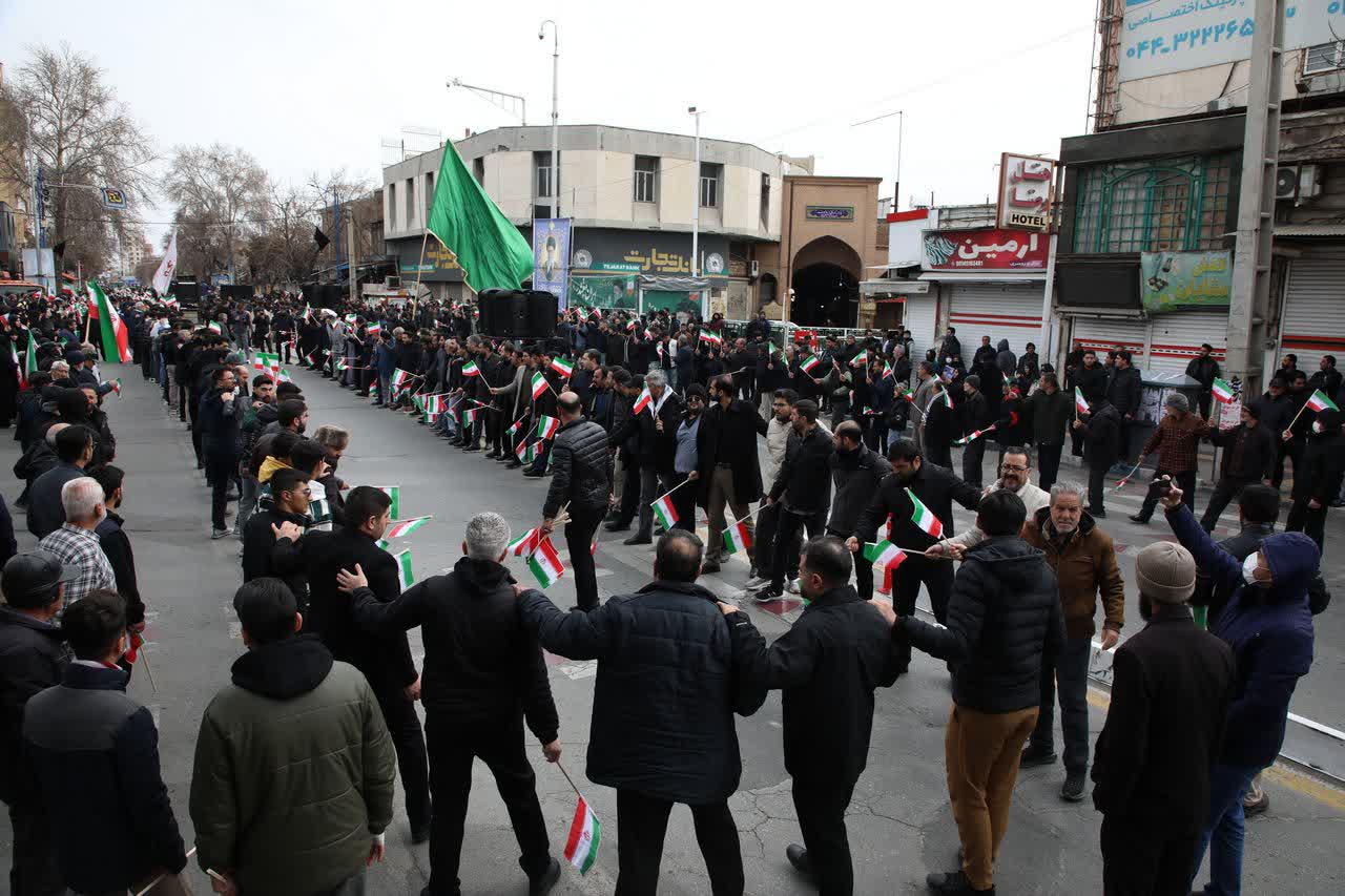 برگزاری تجمع تجدید بیعت مردمی با رهبری و عزاداری خیابانی شهادت حضرت علی (ع) + تصاویر