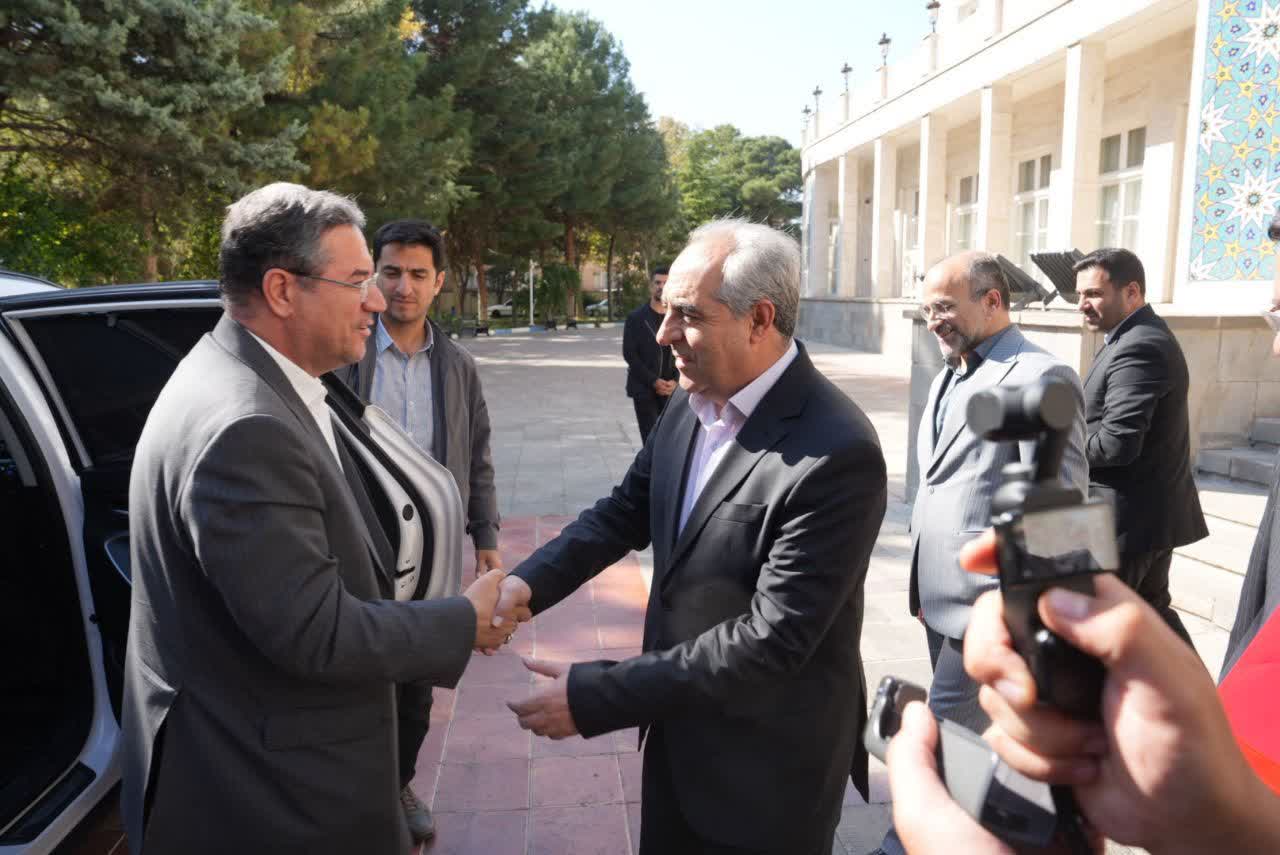 استقبال استاندار آذربایجانشرقی از دبیر کارگروه ملی نجات دریاچه ارومیه + تصاویر