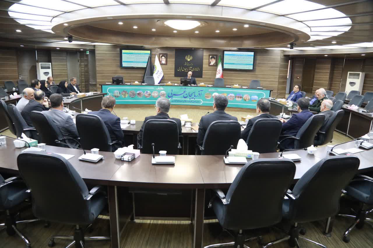 برگزاری جلسه کارگروه آرد، نان و گندم آذربایجانغربی