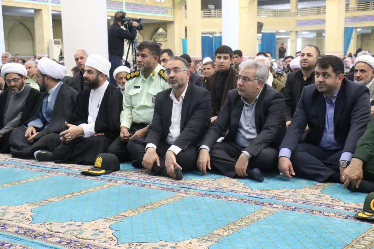 حضور استاندار آذربایجانغربی در مراسم گرامیداشت اولین سالگرد شهدای خدمت + تصاویر