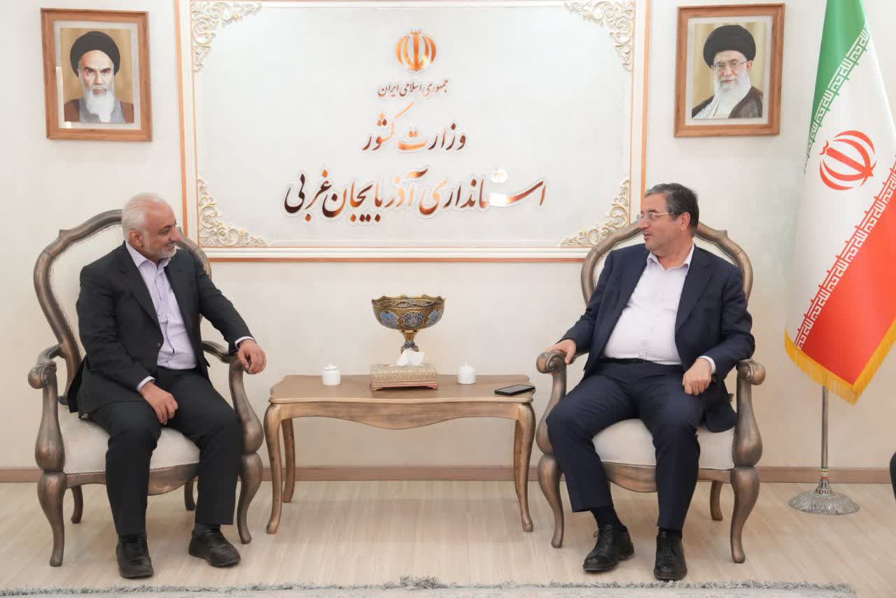 دیدار قائممقام وزیر جهاد کشاورزی در امور مجلس با استاندار آذربایجانغربی + تصاویر