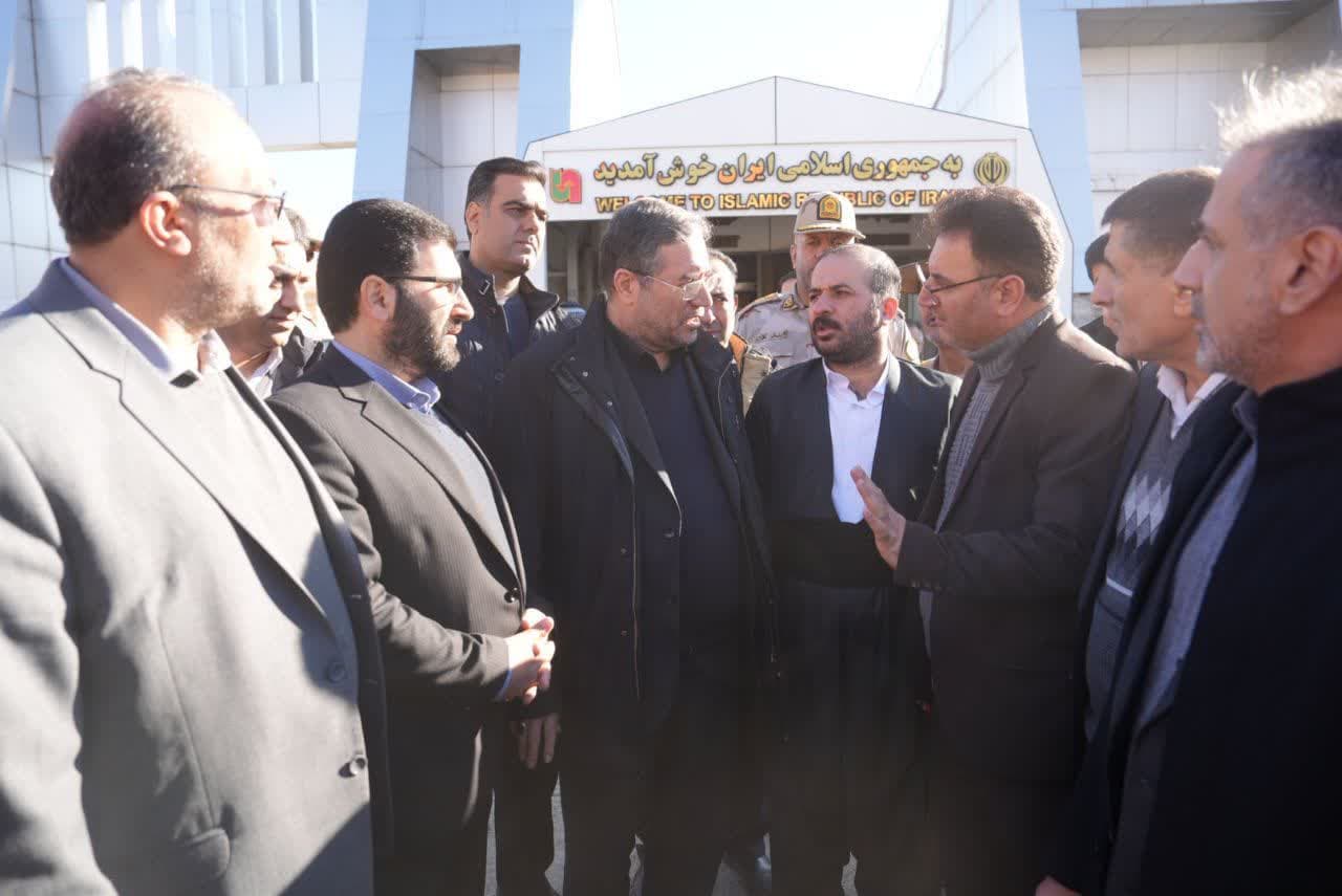 آلبوم تصویری / بازدید استاندار آذربایجانغربی از پایانه مرزی تمرچین