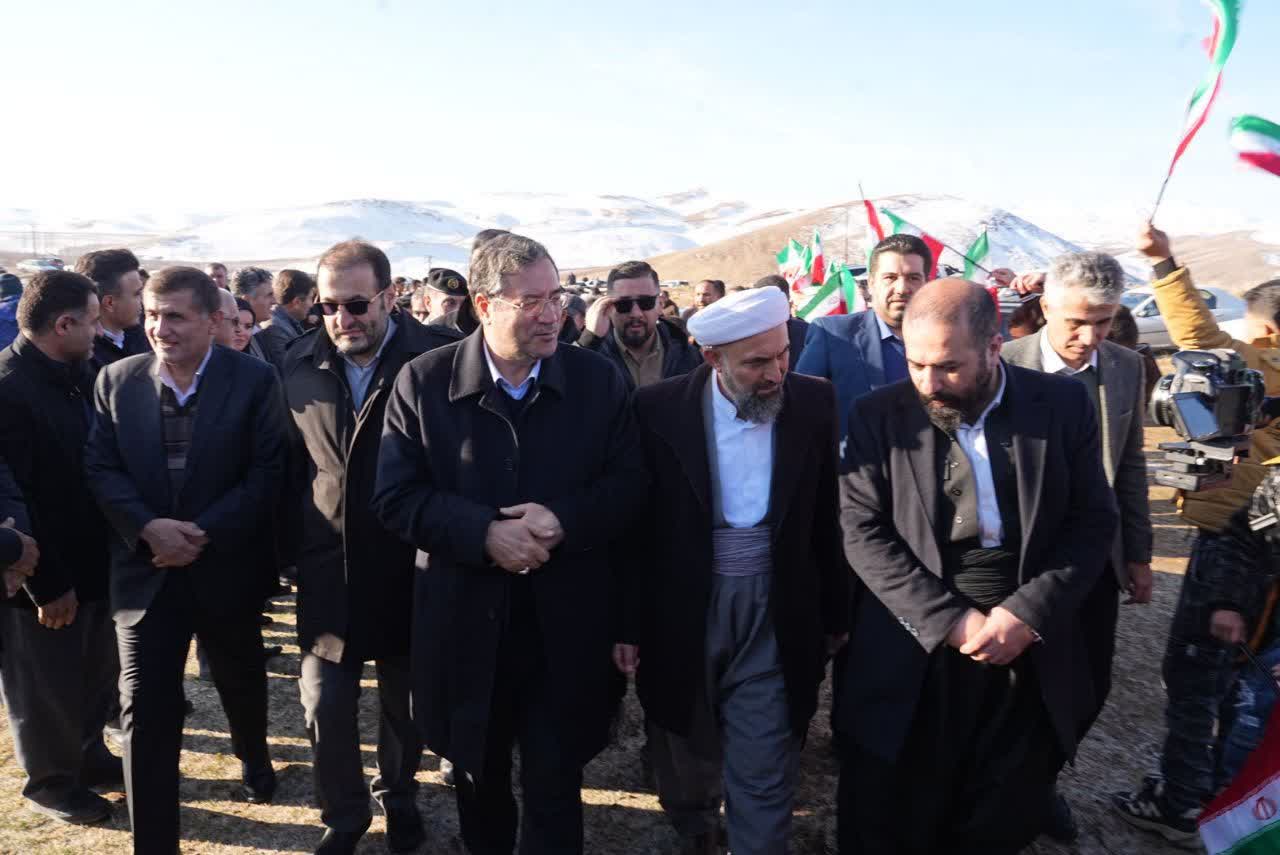 آغاز سفر استاندار آذربایجانغربی به شهرستان اشنویه + تصاویر