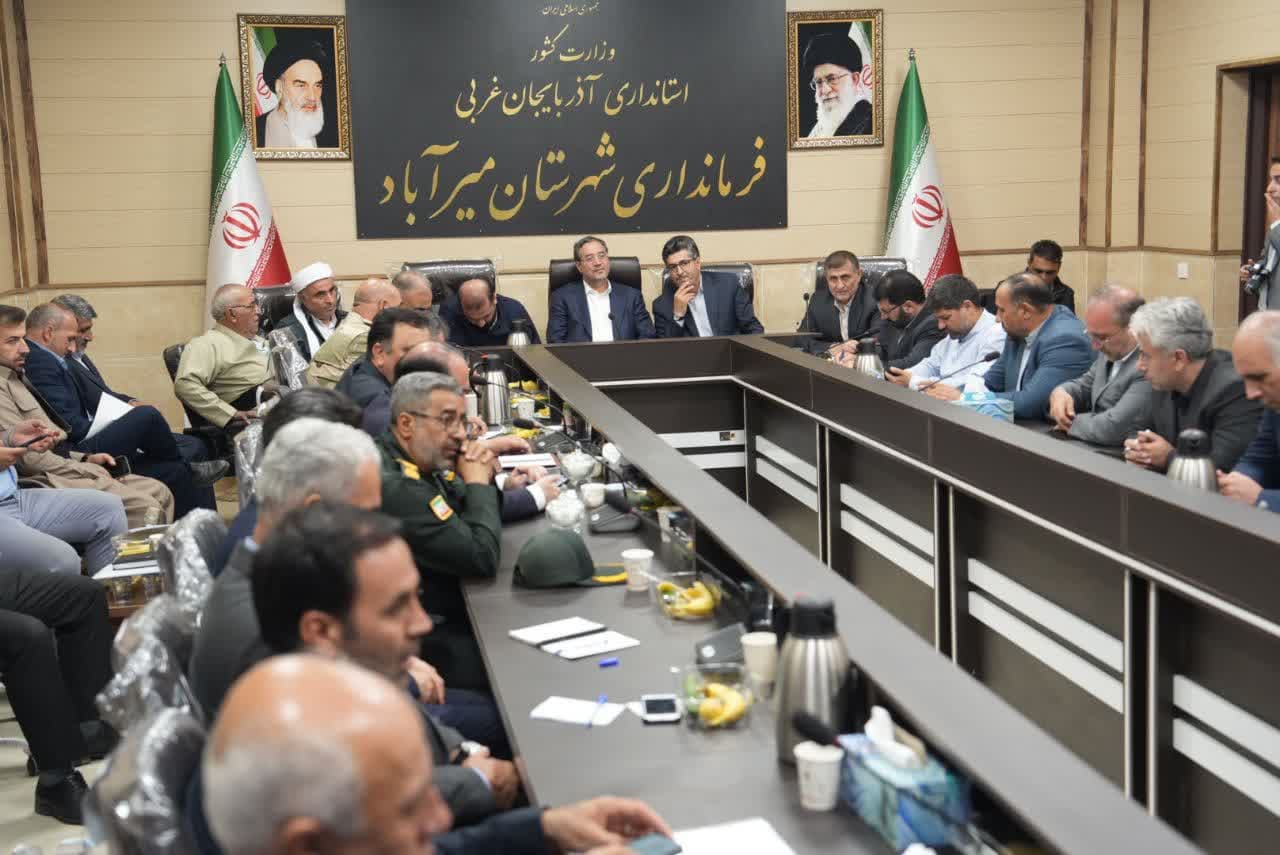 آلبوم تصویری / برگزاری جلسه فعالین اقتصادی و متنفذین شهرستان میرآباد