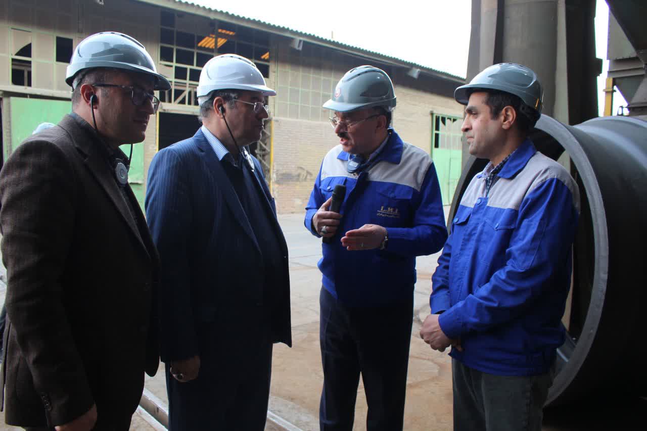 بازدید استاندار آذربایجان‌غربی از شرکت لوله و ماشین‌سازی ایران + تصاویر