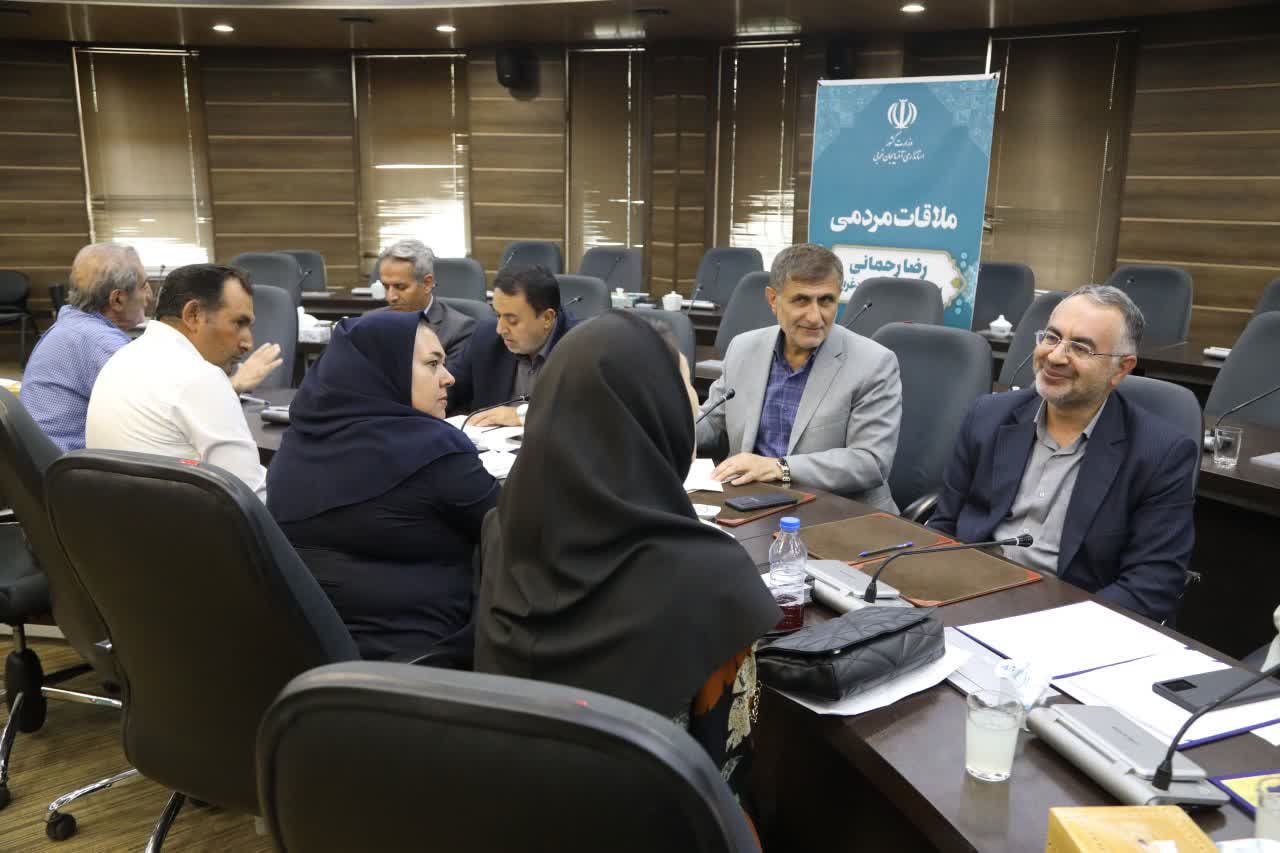 برگزاری ملاقات مردمی مدیران استانداری آذربایجان‌غربی