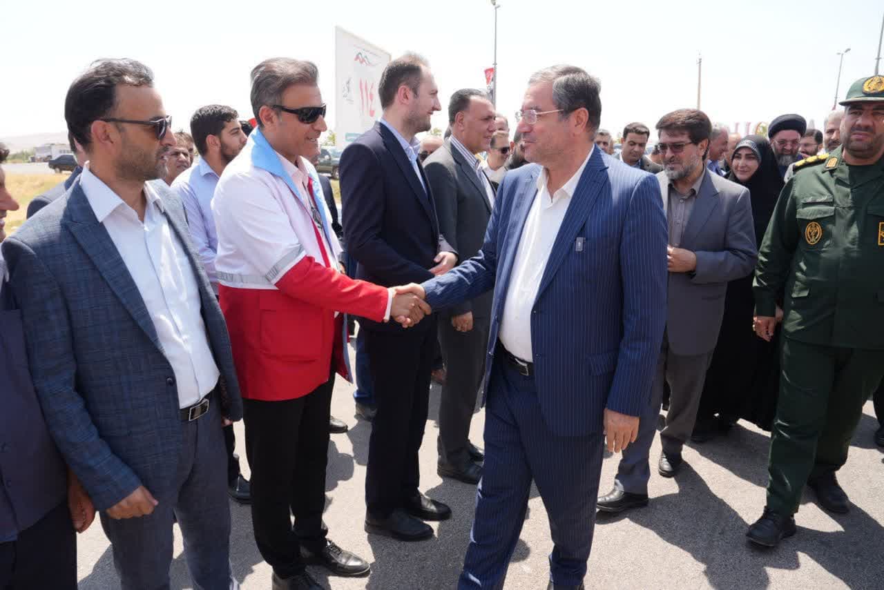 آغاز سفر استاندار آذربایجانغربی به شهرستان باروق + تصاویر