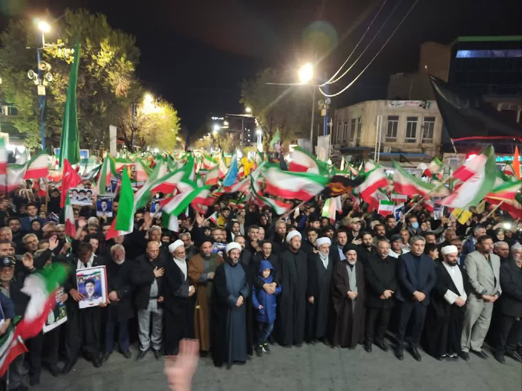 تداوم مقاومت و حضور آگاهانه مردم در خیابان پایه گذار امنیت استان + تصاویر