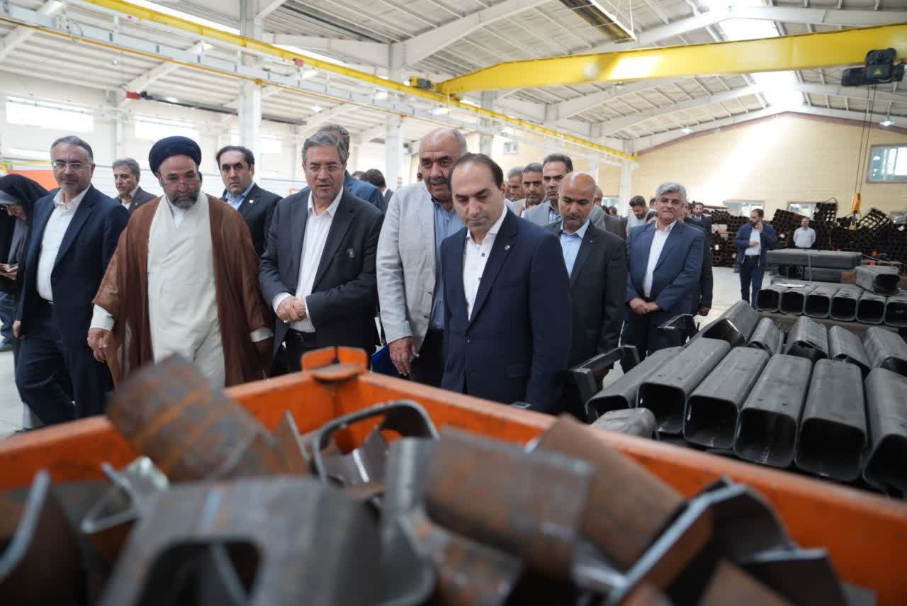 افتتاح واحد تولیدی ترمزسازان آذر اسپوتا در ارومیه + تصاویر