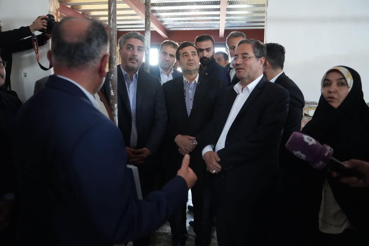 بازدید وزیر ورزش و جوانان از زورخانه در دست ساخت پوریای ولی ارومیه + تصاویر