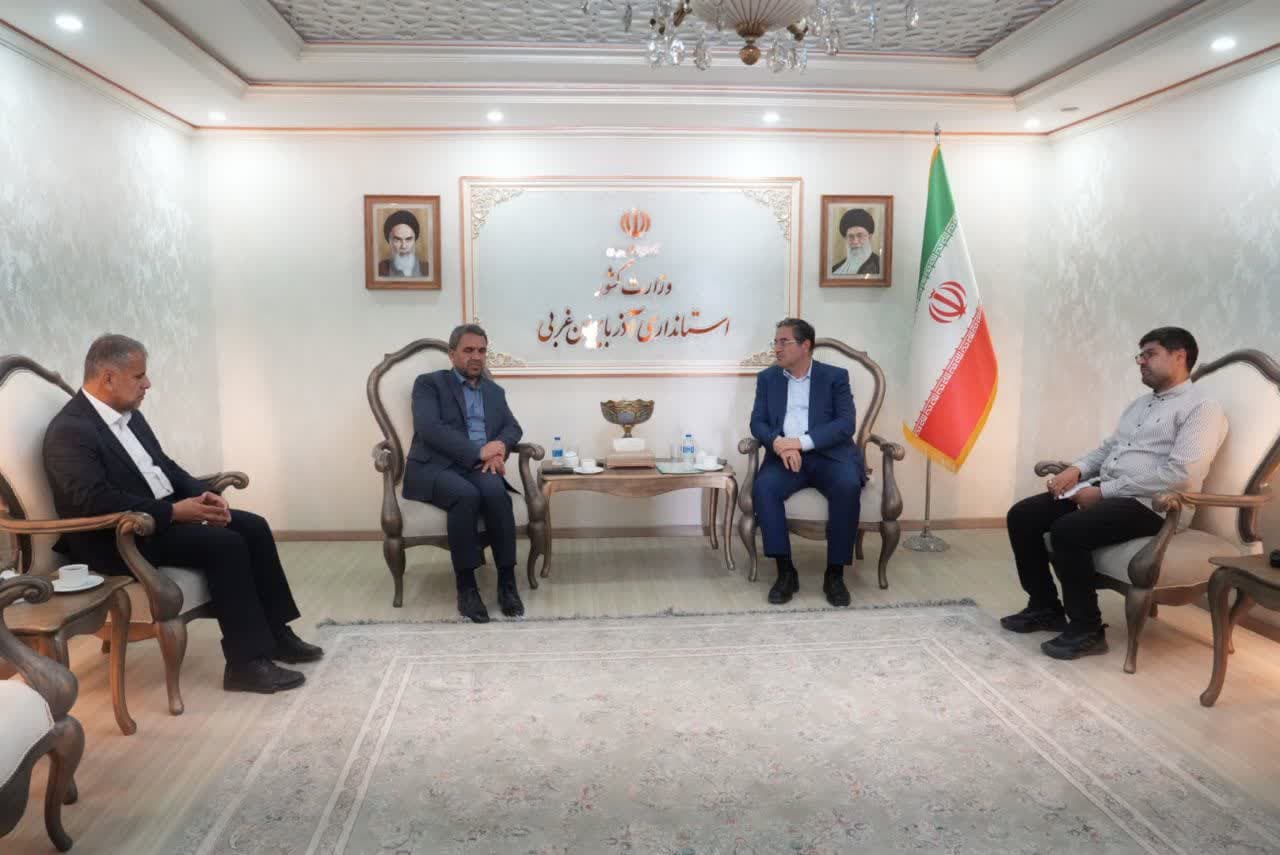 دیدار رئیس سازمان مدارس و مراکز غیردولتی کشور با استاندار آذربایجانغربی + تصاویر