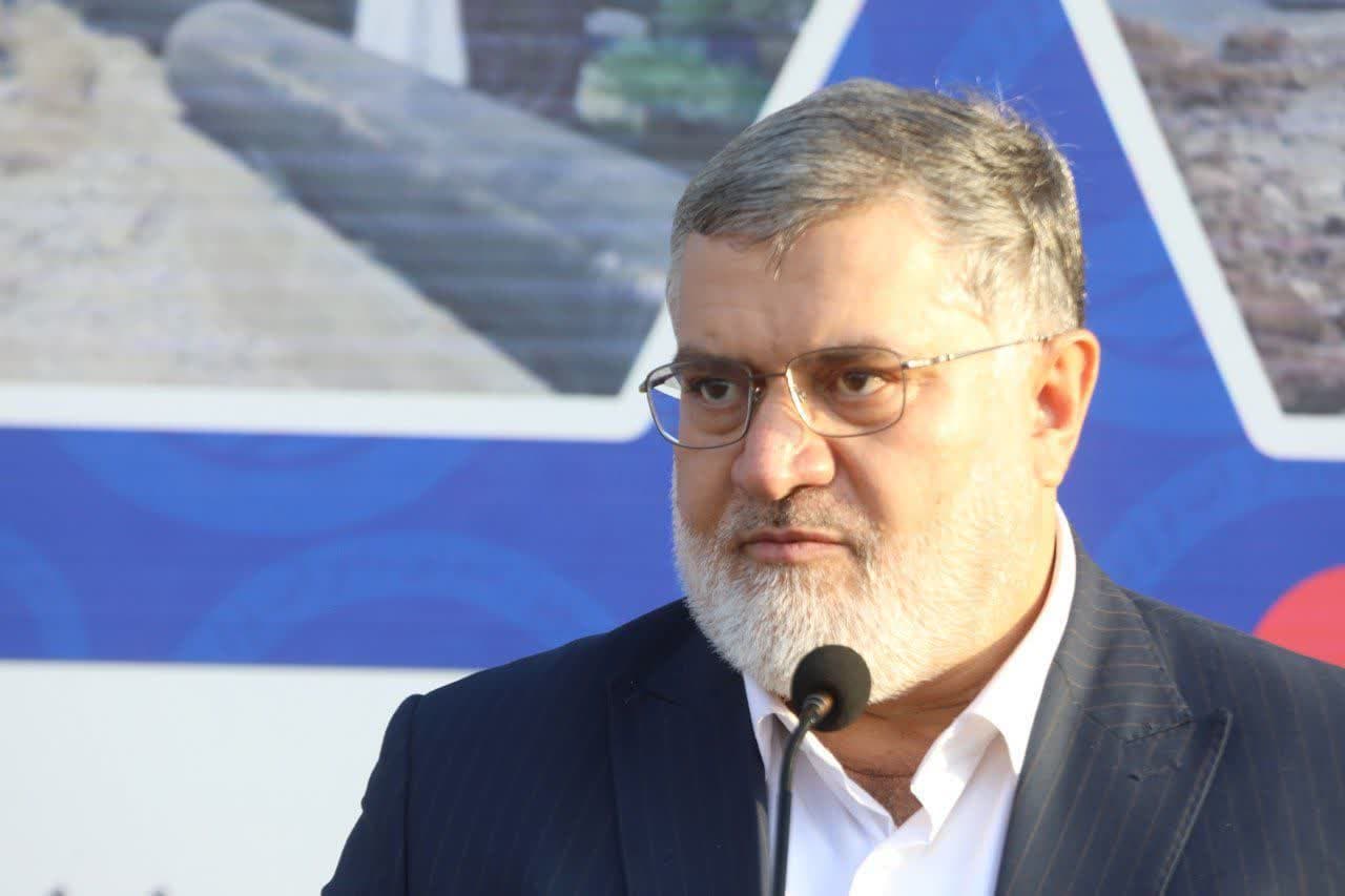 بهره برداری از فاز جدید خط انتقال تصفیهخانه آب شهر ماکو + تصاویر