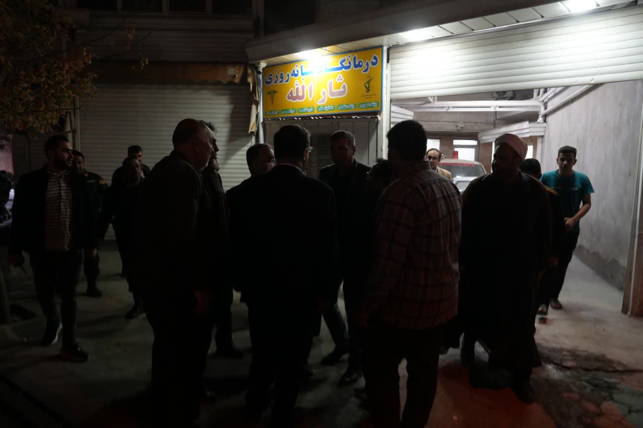 بازدید استاندار آذربایجانغربی از محله پرورش و درمانگاه ثارالله ارومیه + تصاویر