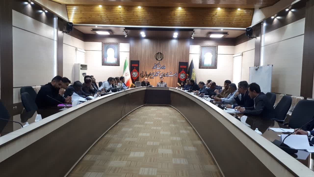 برگزاری جلسه کارگروه تسهیل و رفع موانع تولید آذربایجانغربی + تصاویر