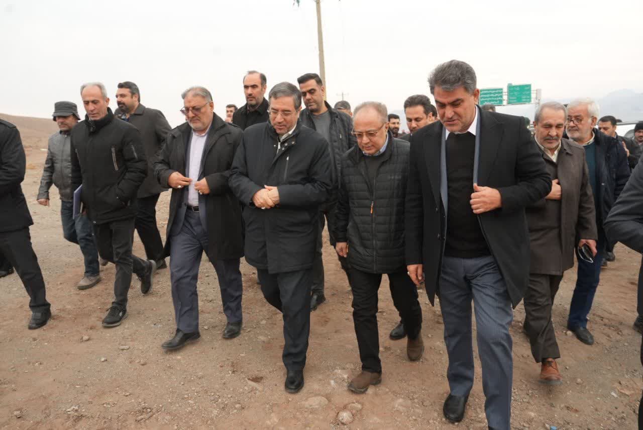 آلبوم تصویری / بازدید معاون امور مجلس رئیس جمهور از روند اجرای عملیات اصلاح هندسی محور خوی - قاپلیق
