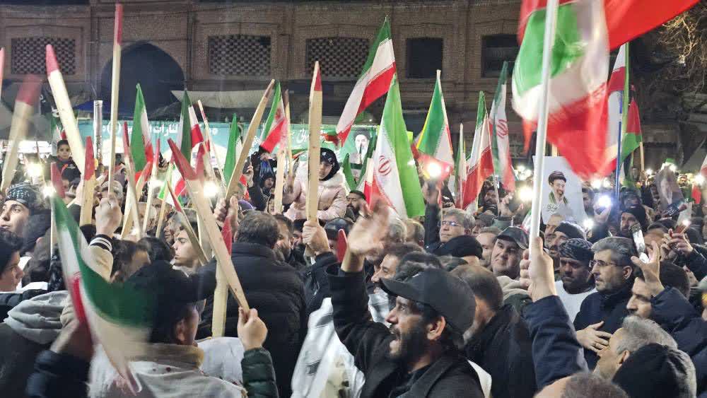 برگزاری آیین شهادت حضرت امام خامنه‌ای در ارومیه + تصاویر