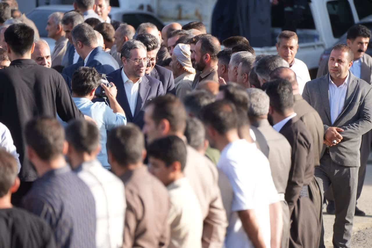 آلبوم تصویری / سفر استاندار آذربایجانغربی به میرآباد