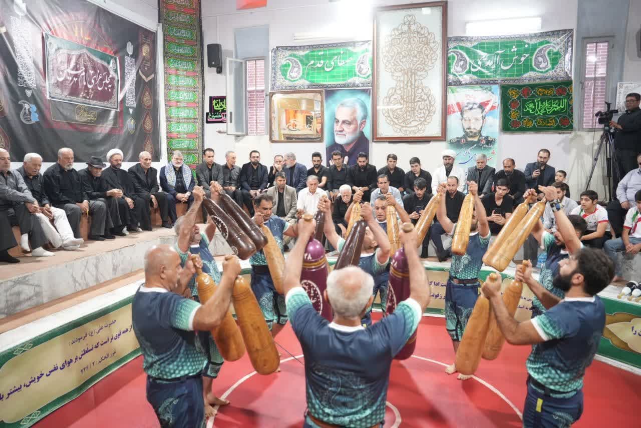 آلبوم تصویری / حضور استاندار آذربایجان غربی در زورخانه جهان پهلوان تختی ارومیه