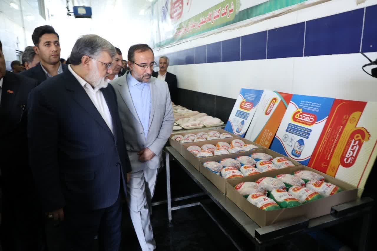 بازدید استاندار آذربایجان غربی از واحدهای تولیدی و صنعتی شهرستان میاندوآب + تصاویر