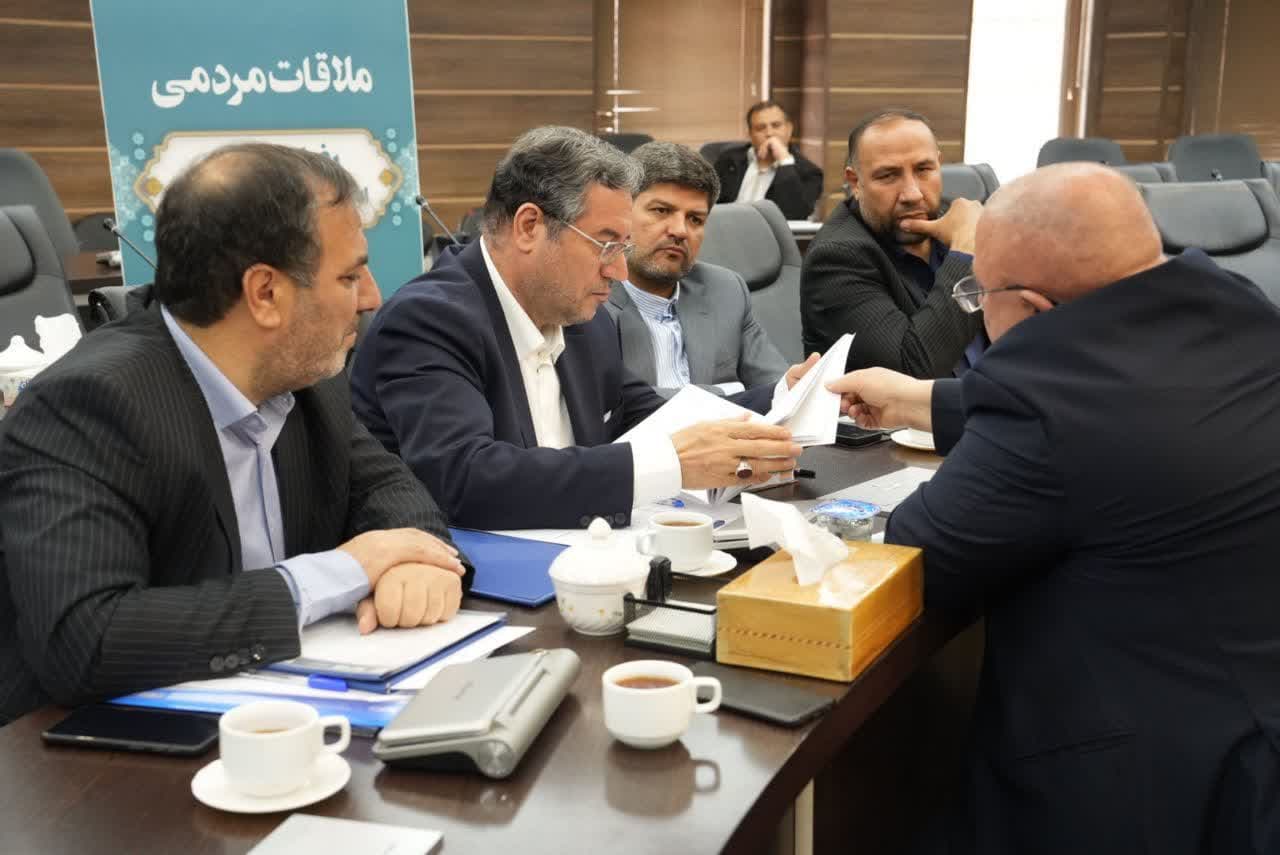 برگزاری ملاقات مردمی استاندار آذربایجانغربی + تصاویر