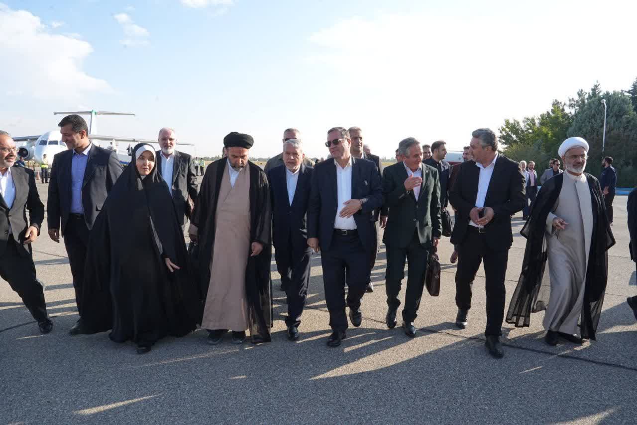 وزیر میراث فرهنگی وارد آذربایجانغربی شد + تصاویر