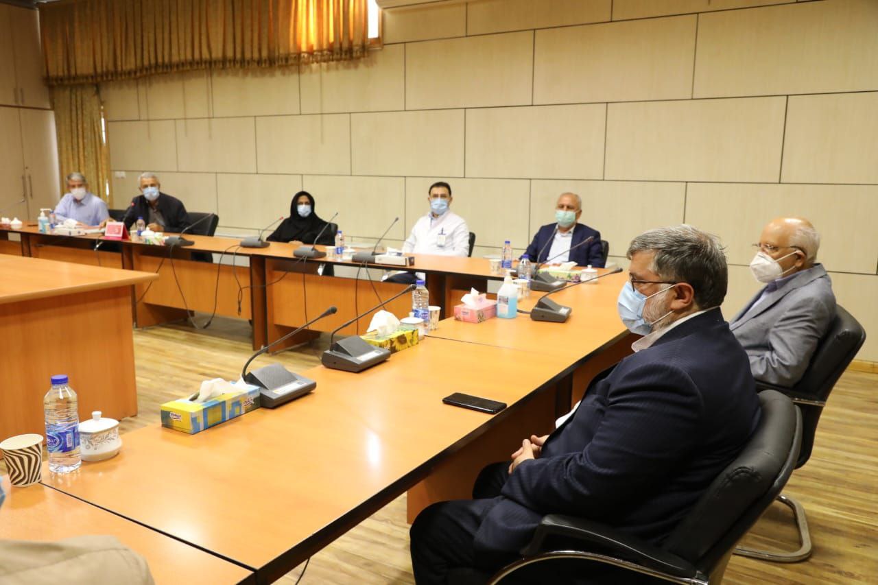 آلبوم تصویری / بازدید استاندار آذربایجانغربی از بیمارستان امید