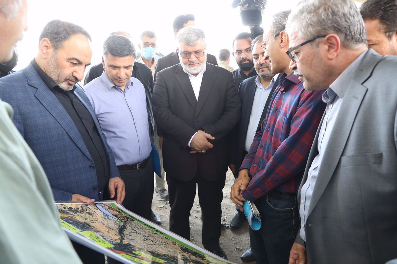 سفر استاندار آذربایجان غربی به شهرستان میاندوآب + تصاویر