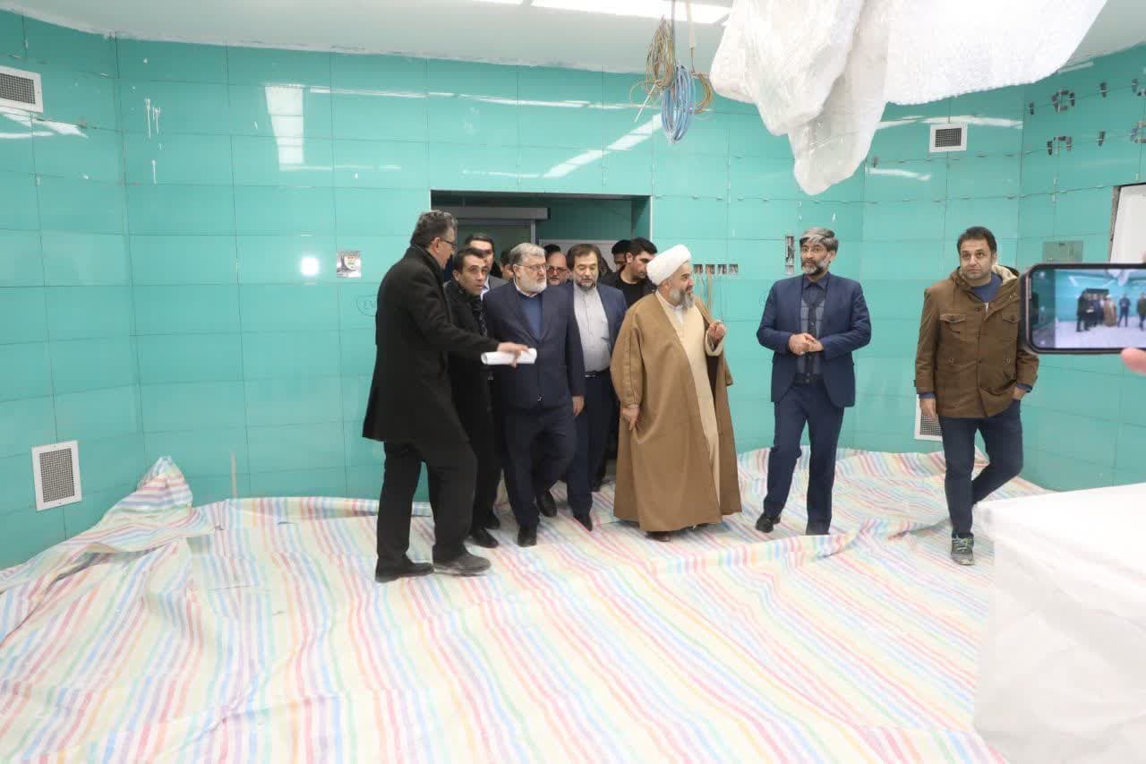 آلبوم تصویری / بازدید استاندار آذربایجانغربی از روند اجرای طرح توسعه بیمارستان امام خمینی(ره) نقده