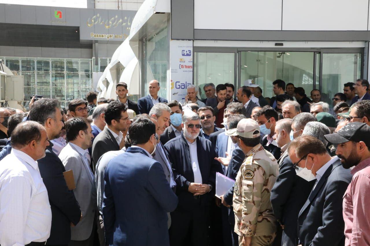 آلبوم تصویری / بازدید استاندار آذربایجانغربی از شهر قطور و روستا و پایانه مرزی رازی