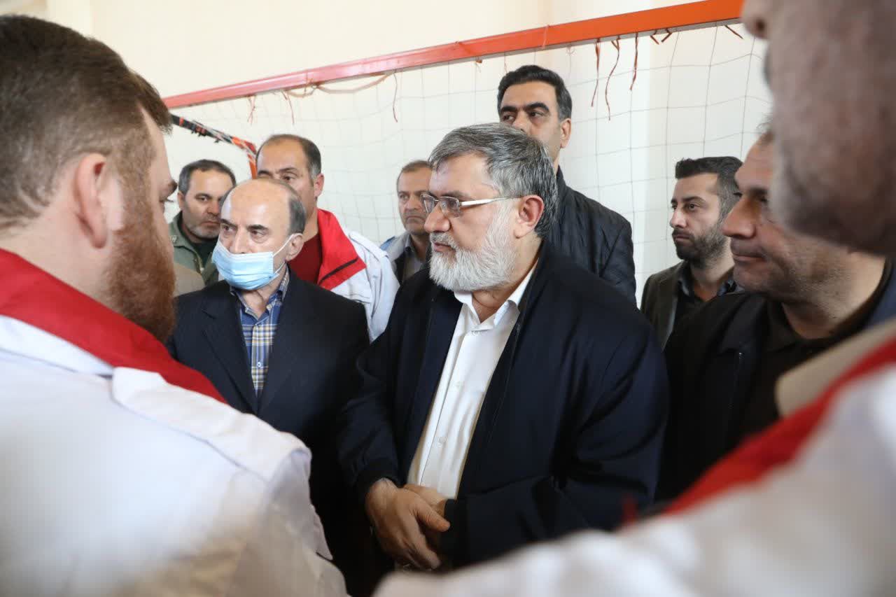 آلبوم تصویری / بازدید استاندار آذربایجانغربی و رئیس سازمان مدیریت بحران کشور از کمپ اسکان اضطراری جمعیت هلال احمر استان