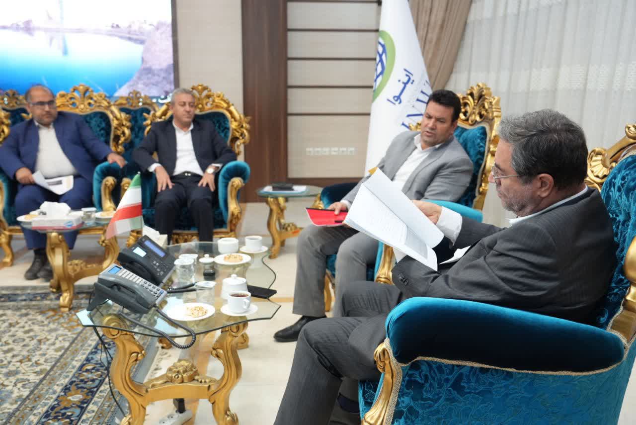 دیدار عضو هیأتمدیره شرکت بازآفرینی شهری ایران با استاندار آذربایجانغربی + تصاویر