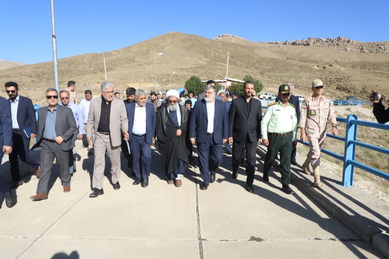 آلبوم تصویری / بازدید استاندار آذربایجانغربی از سد بابا احمد شهرستان چالدران