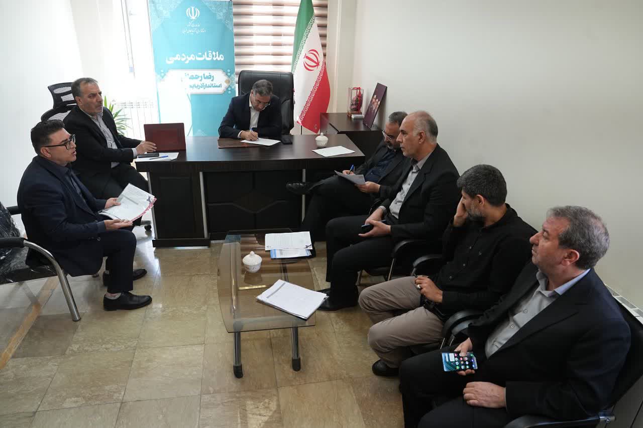 برگزاری ملاقات مردمی استاندار آذربایجان‌غربی + تصاویر