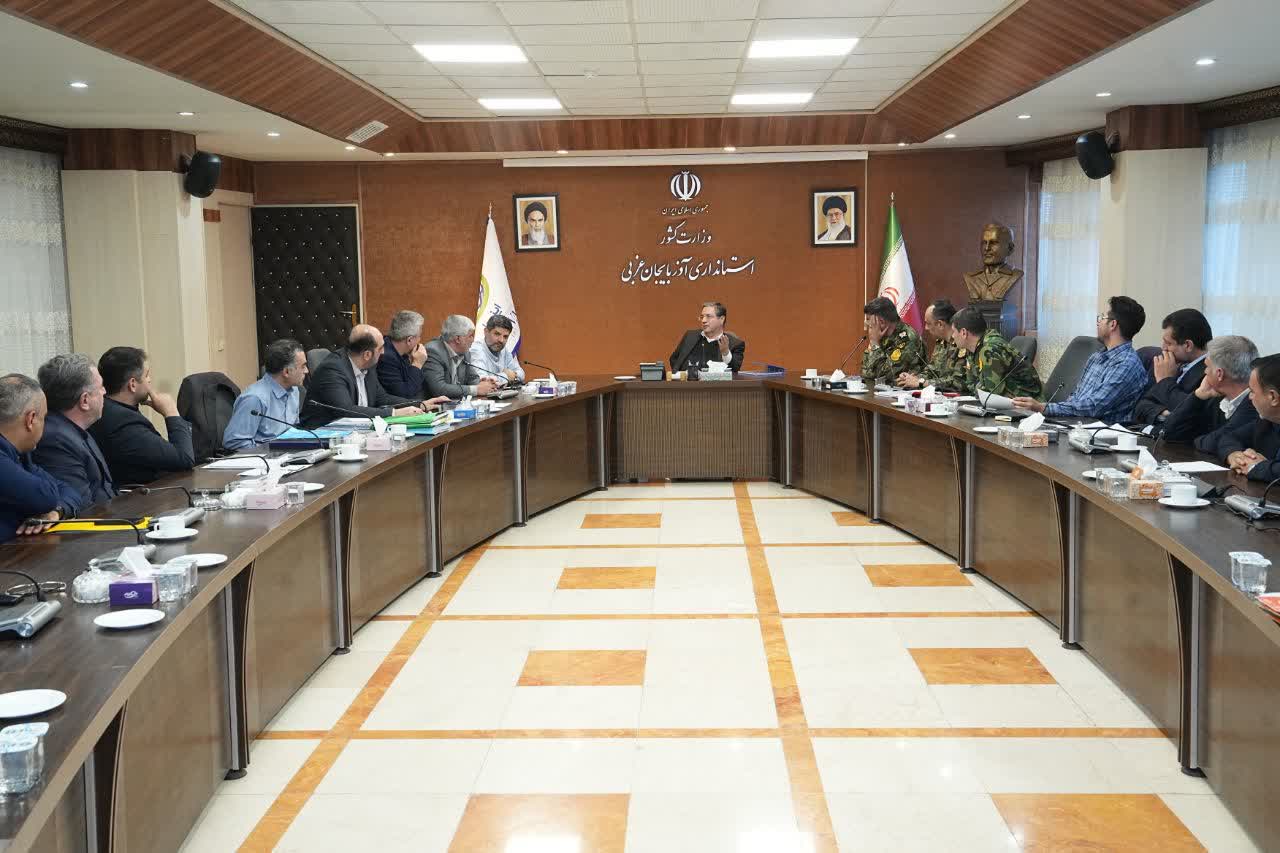 برگزاری جلسه کمیسیون ماده 5 آذربایجان‌غربی + تصاویر