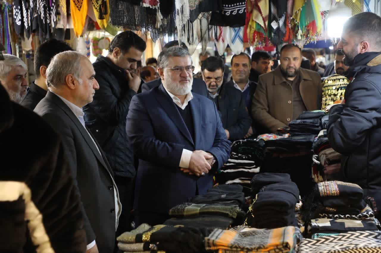 آلبوم تصویری / بازدید سرزده استاندار آذربایجان غربی از بازار قدیم ارومیه