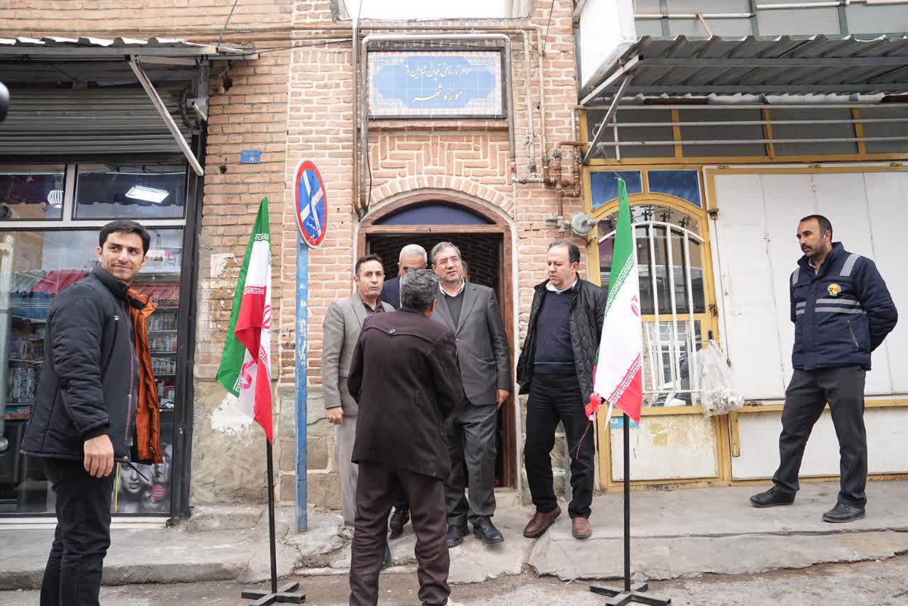 افتتاح موزه شهر و حمام تاریخی قپان در شاهین‌دژ + تصاویر