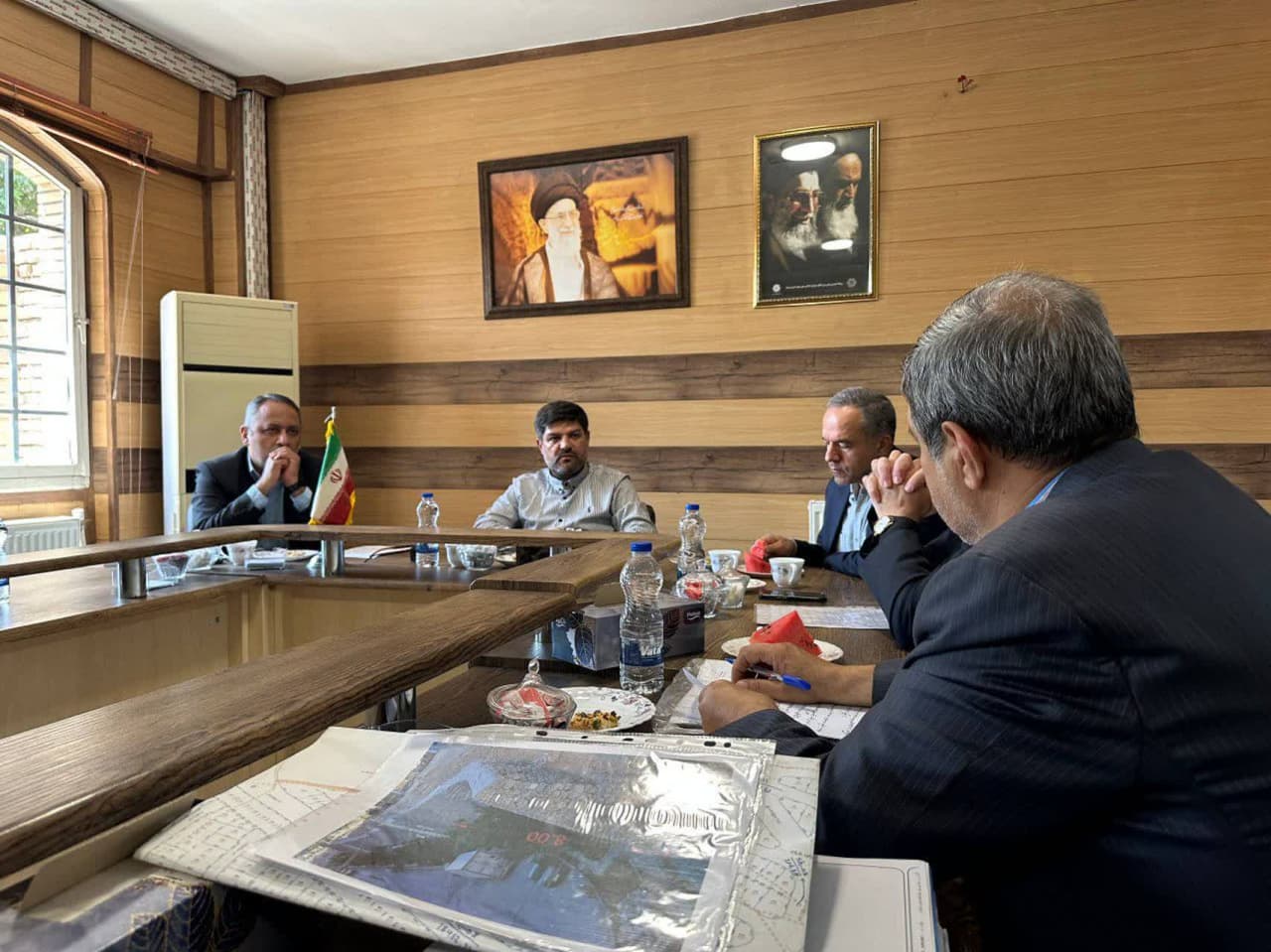 بازدید معاون هماهنگی امور عمرانی استاندار آذربایجانغربی از شهرداریهای مناطق یک و پنج ارومیه + تصاویر