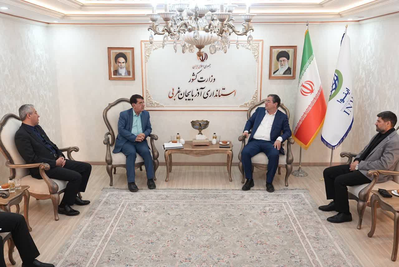 دیدار معاون وزیر راه و شهرسازی با استاندار آذربایجان‌غربی + تصاویر