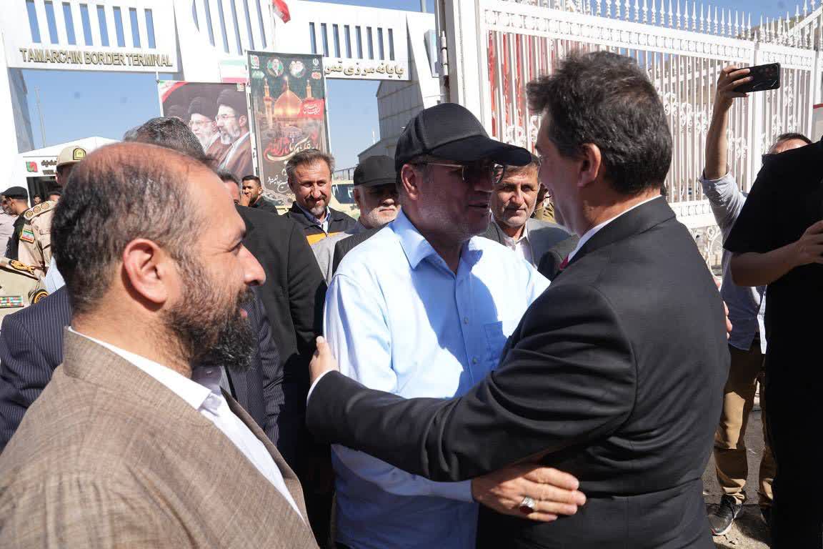بازدید استاندار آذربایجان‌غربی از مرز حاج‌عمران + تصاویر