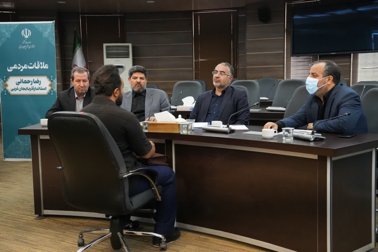 برگزاری ملاقات مردمی مدیران استانداری آذربایجانغربی + تصاویر