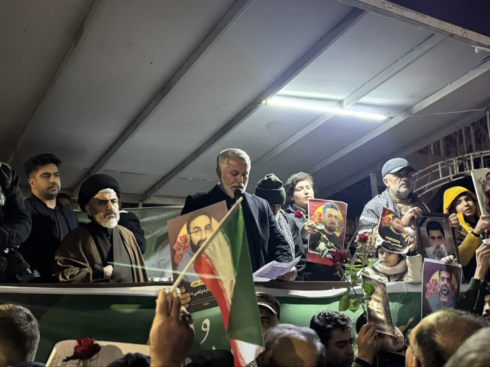 برگزاری آیین شهادت حضرت امام خامنه‌ای در ارومیه + تصاویر